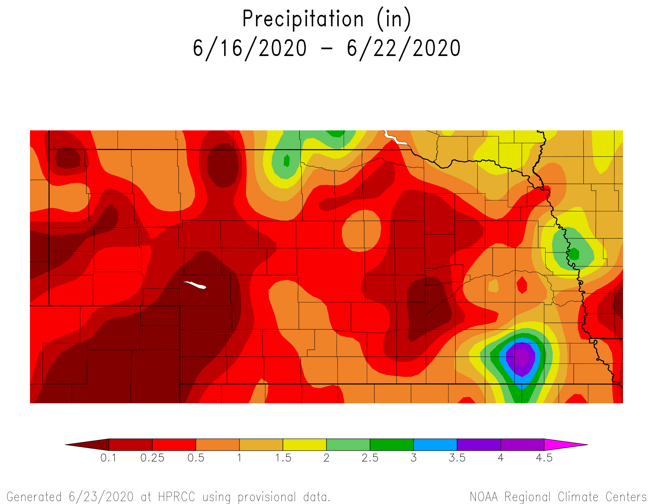 23 June 2020 Weather Update Nebraska State Climate Office