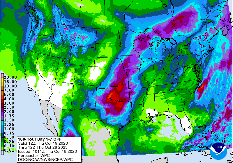 Weekly Weather Update and Outlook October 19 2023 Nebraska