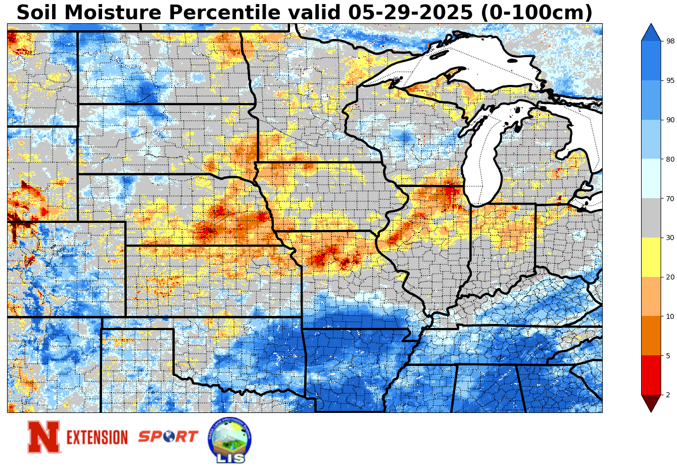 soil moisture anomalies