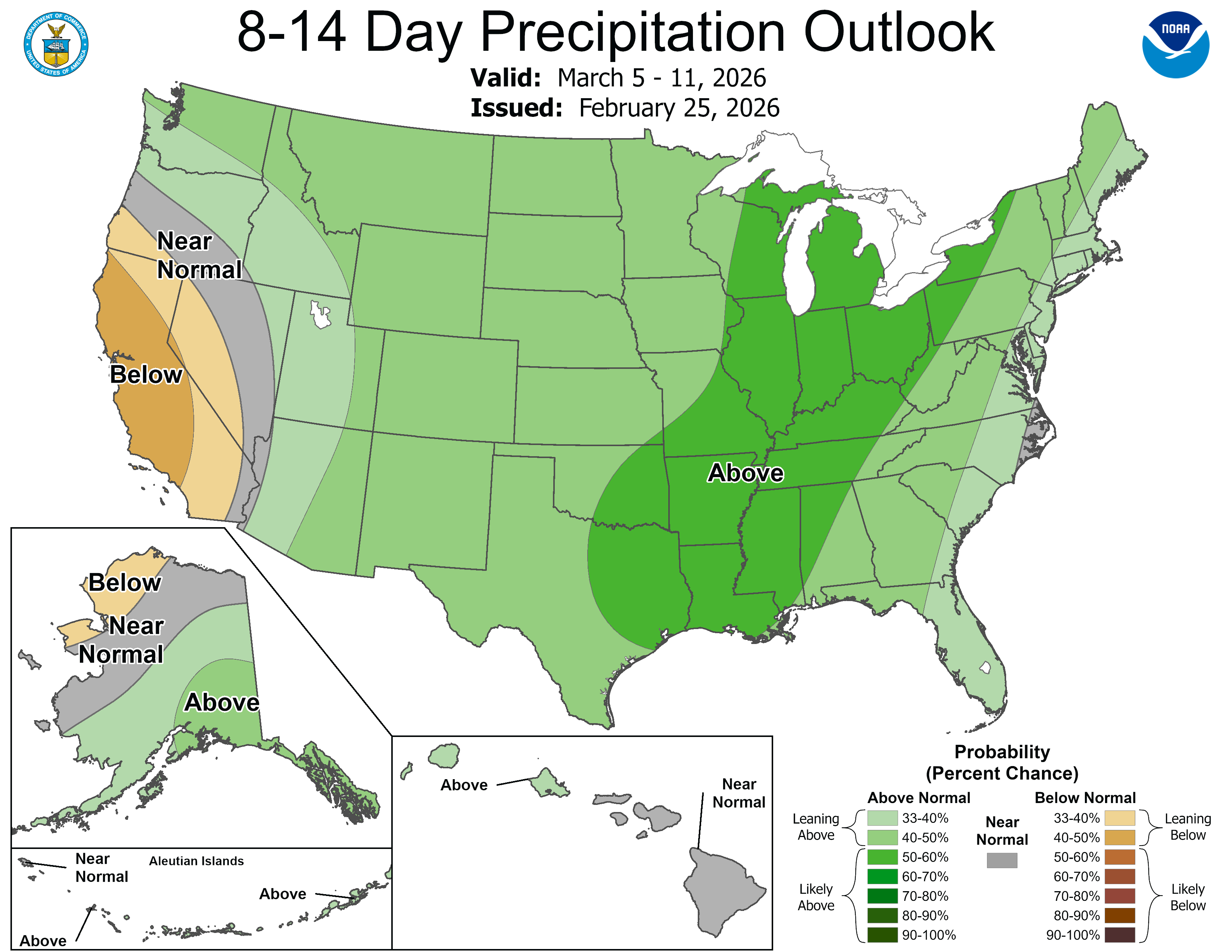 8-14 day precitation outlook