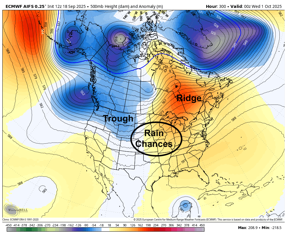 500-mb anomalies