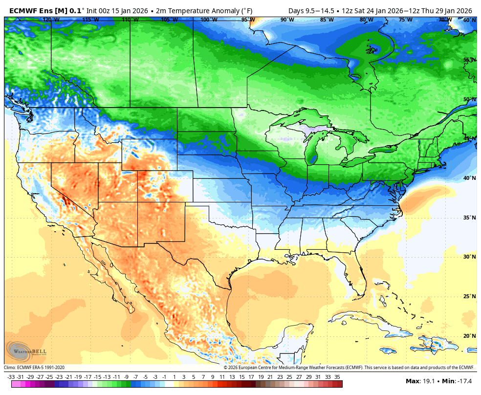 temperature anomalies