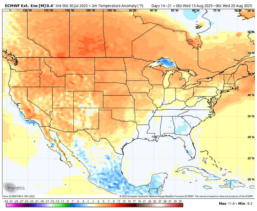 temp outlook
