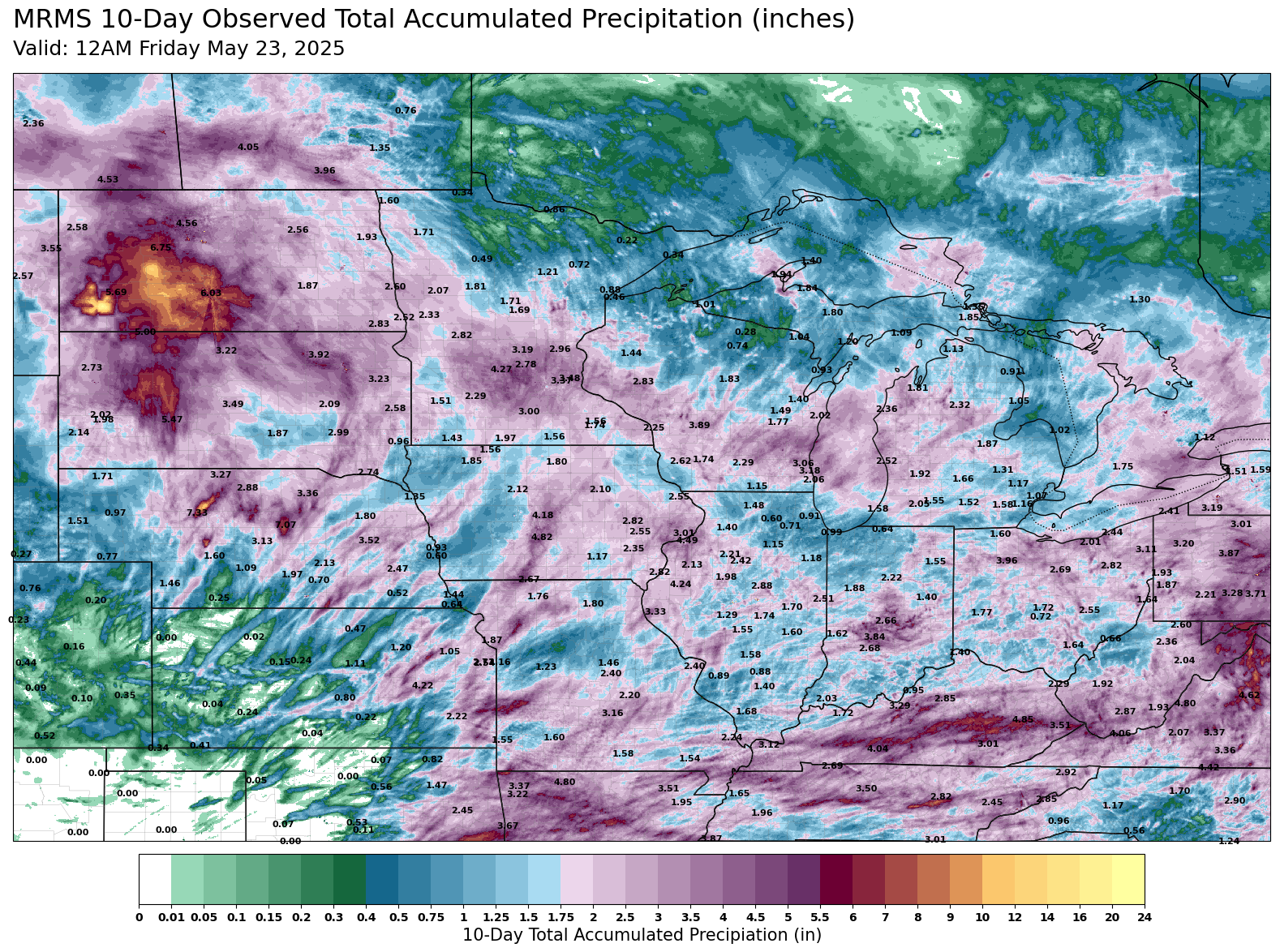 10-day precip