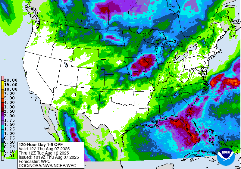 WPC rainfall 
