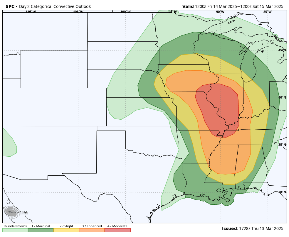 SPC outlook