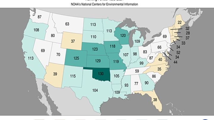 November 2024 precipitation ranks