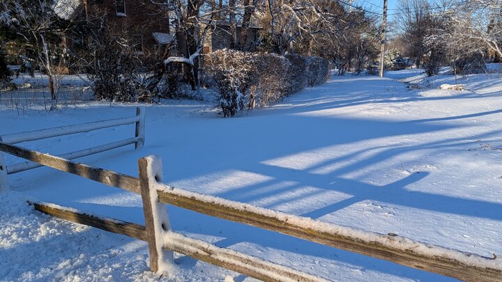 snow