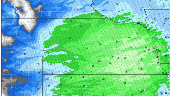 Wind speeds