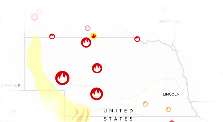 Current Wildfires in Nebraska